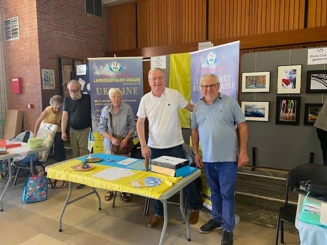 Le stand de l’association au Forum des Associations de Lambersart