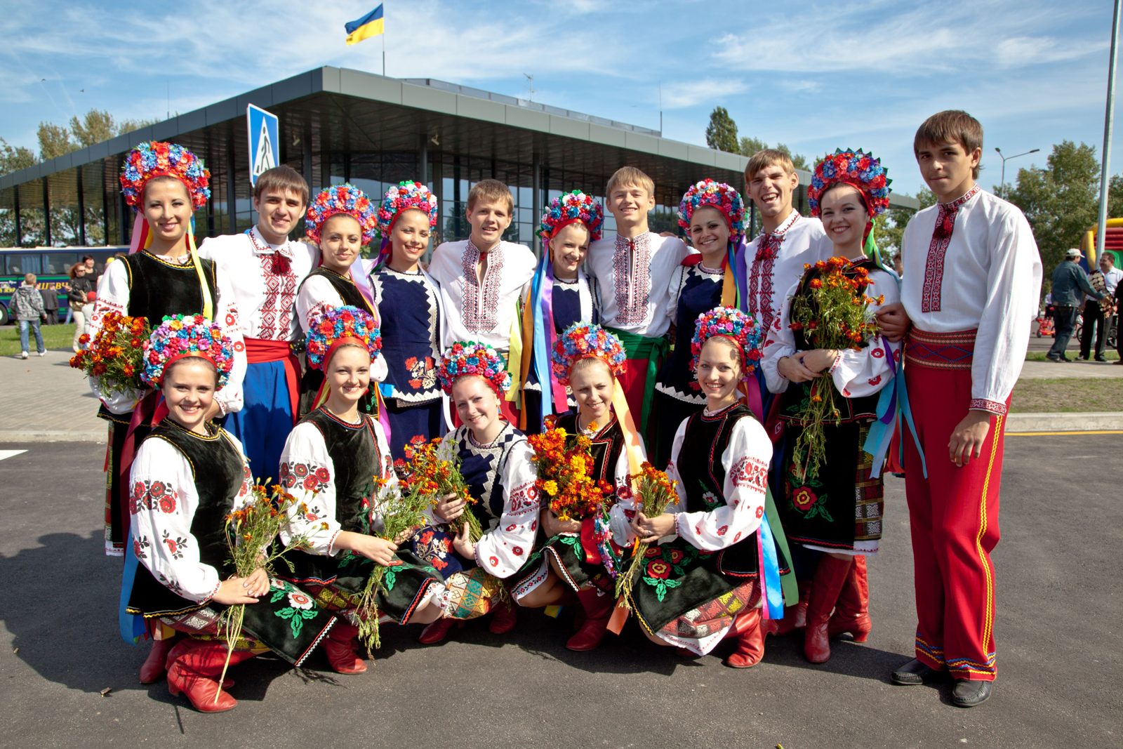 L’ensemble Kanivtchanka en spectacle